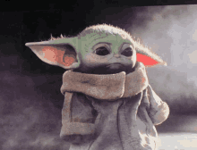 Baby Yoda The Mandalorian GIF - Baby Yoda The Mandalorian Sad GIFs