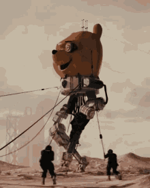 Creepy Winnie The Pooh GIF - Creepy Winnie The Pooh Robot GIFs