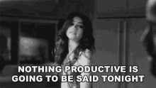 Nothing Productive Is Going To Be Said Tonight Marie GIF - Nothing Productive Is Going To Be Said Tonight Marie Zendaya GIFs