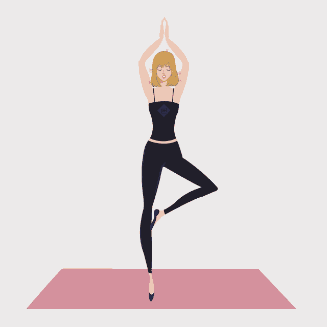 Zen Girl Yoga Guru GIF - Zen Girl Yoga Guru Yoga Girl - Tenor