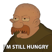 I'M Still Hungry King Zøg Sticker - I'M Still Hungry King Zøg John Dimaggio Stickers