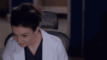 Greys Anatomy Amelia Shepherd GIF - Greys Anatomy Amelia Shepherd Shaking Head GIFs