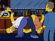 симпсоны договорились сделка рукопожатие GIF - Deal Its A Deal The Simpsons GIFs