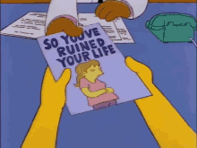 the simpsons ruined your life pregnant sad depressed