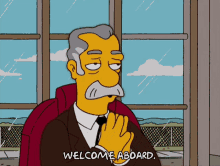 Welcome Aboard The Simpsons GIF - Welcome Aboard The Simpsons New Job GIFs