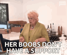 Her Boobs Dont Have A Support No Support GIF - Her Boobs Dont Have A Support No Support Unsupported GIFs