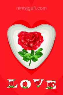 Love Heart GIF - Love Heart Rose GIFs