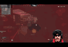 a man is playing a video game with the words killed by on the bottom right