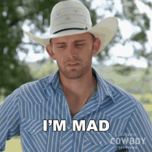 im mad hunter arnold ultimate cowboy showdown season2 im angry im pissed off