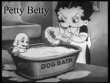 Pretty Betty Dog Bath GIF - Pretty Betty Betty Dog Bath GIFs