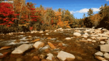 river stream torrent brook fall
