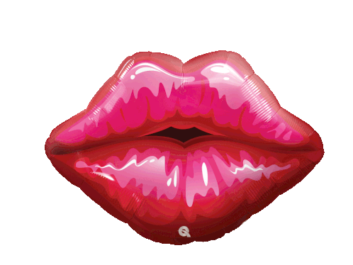 Lips Kiss Sticker - Lips Kiss Kissy Stickers