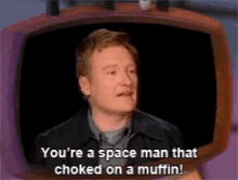 Conan Choked On Muffin GIF - Conan Choked On Muffin GIFs