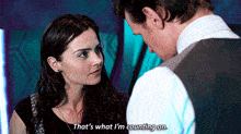 Doctor Who Clara Oswald GIF - Doctor Who Clara Oswald Thats What Im Counting On GIFs