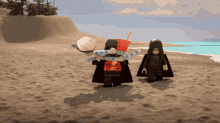 Lego Star Wars Summer GIF - Lego Star Wars Summer Beach GIFs