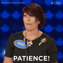 Patience Family Feud Canada GIF - Patience Family Feud Canada Tolerance GIFs