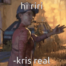 Hi Riri GIF - Hi Riri Kris GIFs
