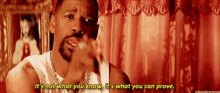 Denzel Washington Its Not What You Know GIF - Denzel Washington Its Not What You Know Its What You Can Prove GIFs
