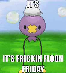 Drifloon Floon Friday GIF - Drifloon Floon Floon Friday GIFs