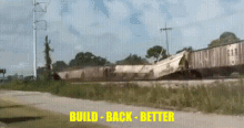 Build Back Better Train Wreck GIF - Build Back Better Train Wreck Train Derail GIFs