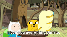 Jake Adventure Time GIF - Jake Adventure Time Burrito GIFs