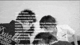 a black and white photo with the words special thanks on the bottom