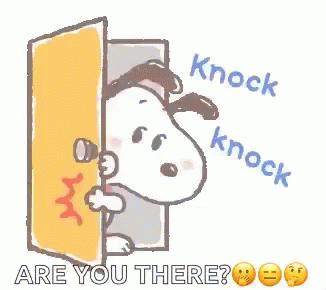 Snooy Knock Knock GIF - Snooy Knock Knock Are You There - Discover ...