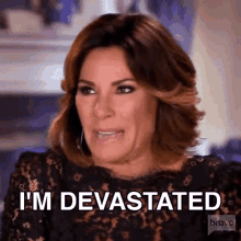 Im Devastated Real Housewives Of New York GIF - Im Devastated Real Housewives Of New York Rhony GIFs