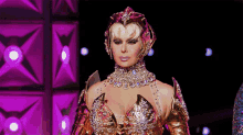 Jaw Dropping Trinity The Tuck GIF - Jaw Dropping Trinity The Tuck Rupauls Drag Race All Stars GIFs