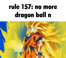 Rule157 No GIF - Rule157 No Dragon Ball GIFs