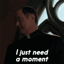 I Just Need A Moment Monsignor Matthew Korecki GIF - I Just Need A Moment Monsignor Matthew Korecki Evil GIFs