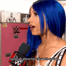 Sasha Banks I Guess We All Just Have To Watch And See GIF - Sasha Banks I Guess We All Just Have To Watch And See Wwe GIFs