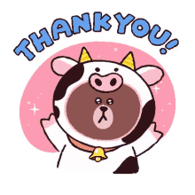 Thank You Brown GIF - Thank You Brown Cony GIFs