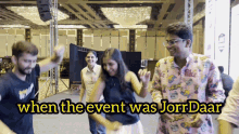 digital pratik jorrdaar event was jorrdaar jorrdaar event dancing gif
