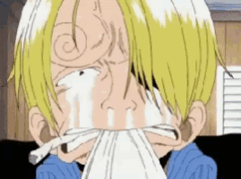 sanji crying gif