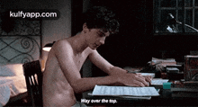 Way Over The Top..Gif GIF - Way Over The Top. Call Me-by-your-name Timothã©e Chamalet GIFs