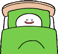 Bed Couple Sticker - Bed Couple Stickers