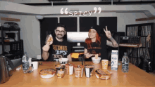 Spicy Air Quotes GIF - Spicy Air Quotes Not Convinced GIFs