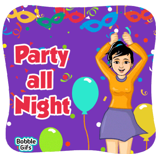 Party All Night New Year2020 Sticker - Party All Night New Year2020 New Year Stickers