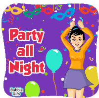Party All Night New Year2020 Sticker - Party All Night New Year2020 New Year Stickers
