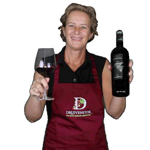 Maureen Duin Wijn Sticker - Maureen Duin Wijn Wittewijn Stickers