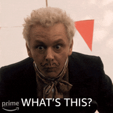 What'S This Aziraphale GIF - What'S This Aziraphale Michael Sheen GIFs