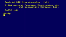 amstrad cpc464 amstrad loading screen 80s