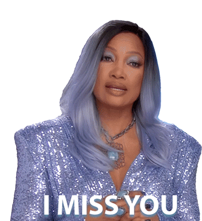 I Miss You Real Housewives Of Beverly Hills Sticker - I Miss You Real Housewives Of Beverly Hills Imy Stickers