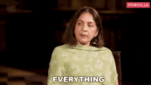 Everything Neena Gupta GIF - Everything Neena Gupta Pinkvilla GIFs