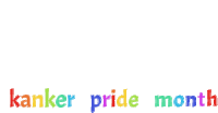 Kanker Pride Sticker - Kanker Pride Maand Stickers
