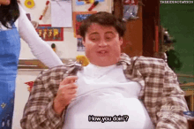 Make Love To That Chicken Nugget GIF - How You Doin Joey Friends GIFs