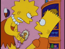 Lisa Simpson The Simpsons GIF - Lisa Simpson The Simpsons Malibu Stacy GIFs