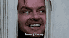 Heres Johnney Jack Nicholson GIF - Heres Johnney Jack Nicholson The Shining GIFs
