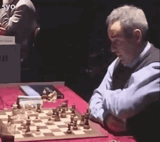 Garry Kasparov Blunder Reactions 